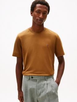 Tommy Hilfiger Essential Cotton Regular Fit Short Sleeve T-Shirt, Highland Khaki