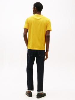 Tommy Hilfiger Essential Cotton Regular Fit Short Sleeve T-Shirt - view 2, Morningside Yellow