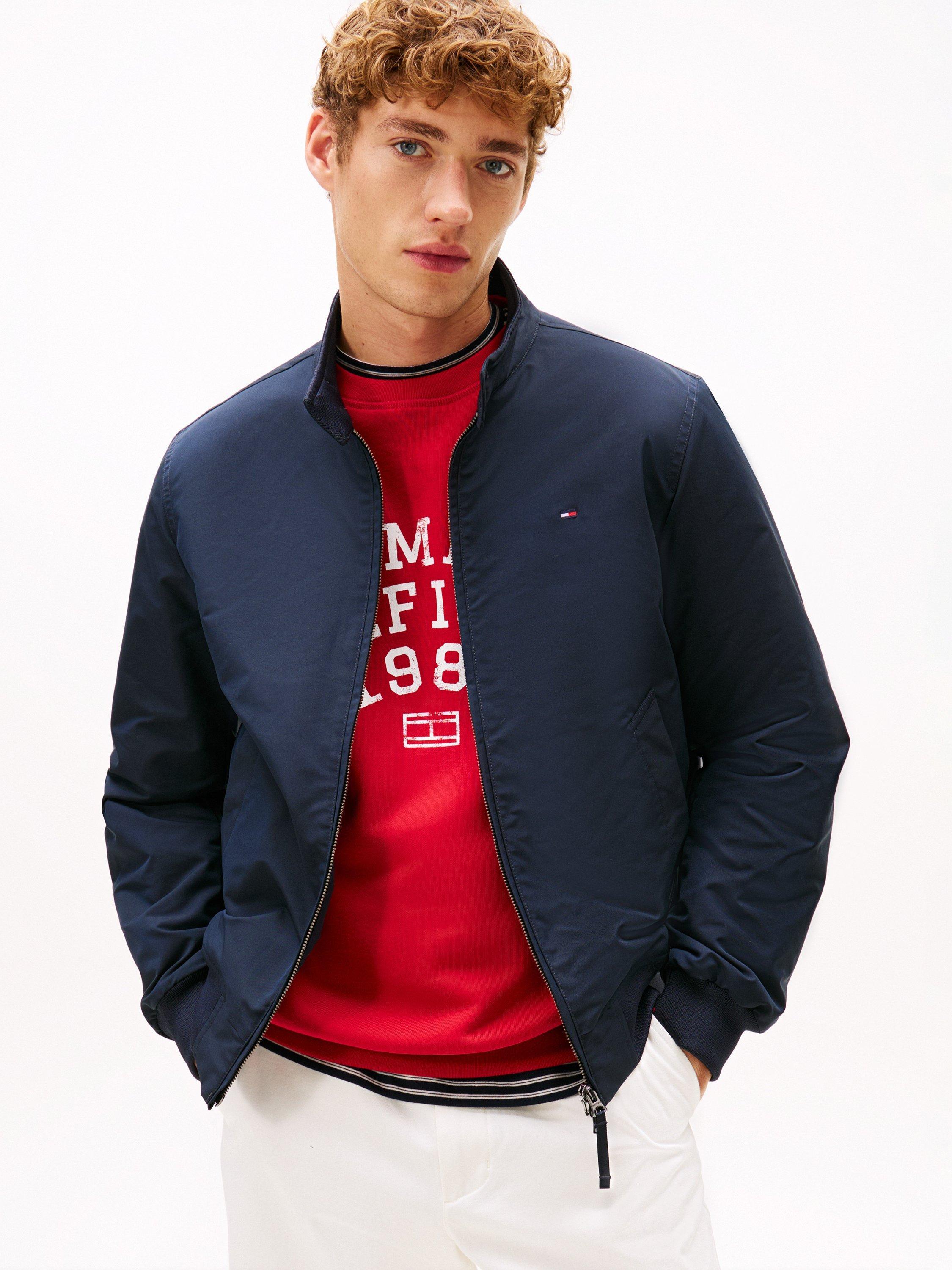 Product image 1 of 6, which shows Tommy Hilfiger Harrington Jacket, Desert Sky, XS