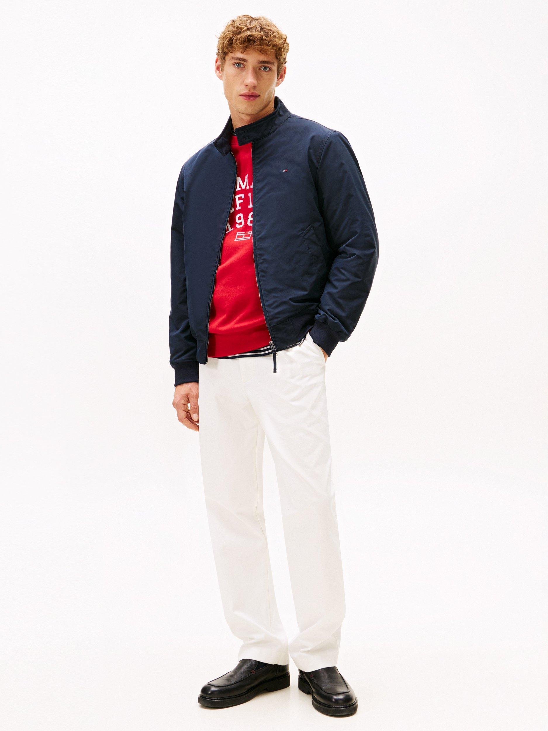 Product image 4 of 6, which shows Tommy Hilfiger Harrington Jacket, Desert Sky, XS