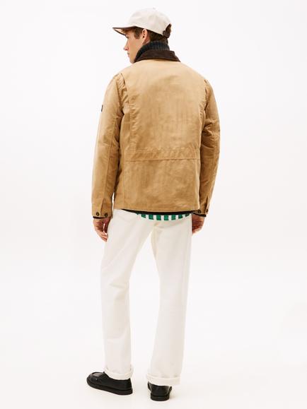 Tommy Hilfiger Waxed Cotton Barn Jacket, Safari - view 2, Safari