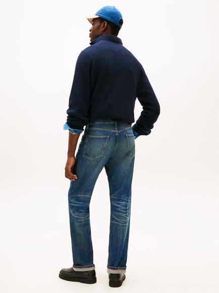 Tommy Hilfiger Regular Straight Fit Jeans, Blue Indigo - view 2, Blue Indigo