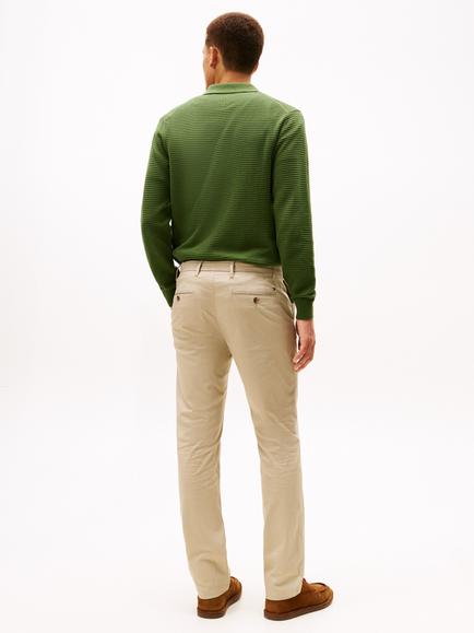 Tommy Hilfiger Denton Straight Fit Chinos, Batique Khaki - view 2, Batique Khaki
