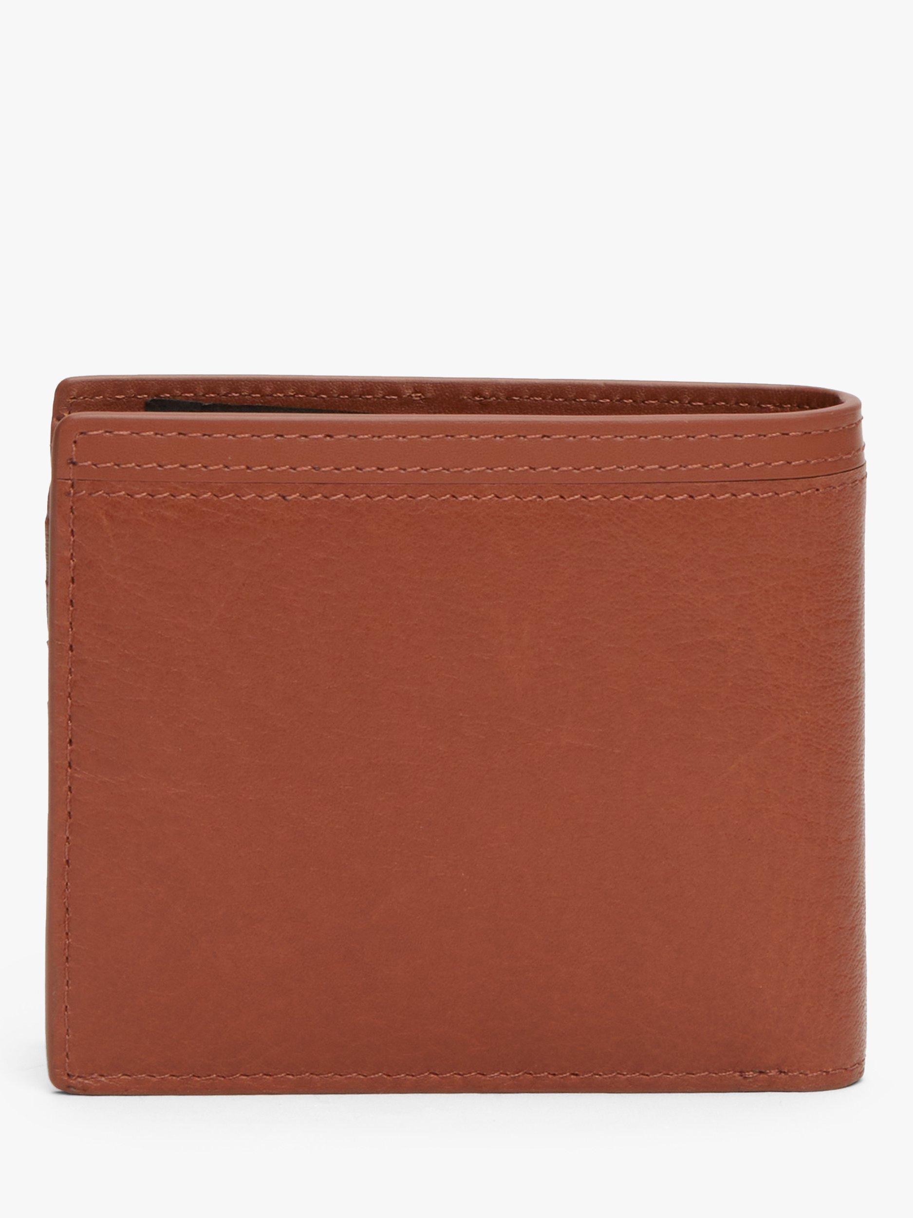 Product image 3 of 3, which shows Tommy Hilfiger Leather Logo Bifold Wallet, Winter Cognac, One Size