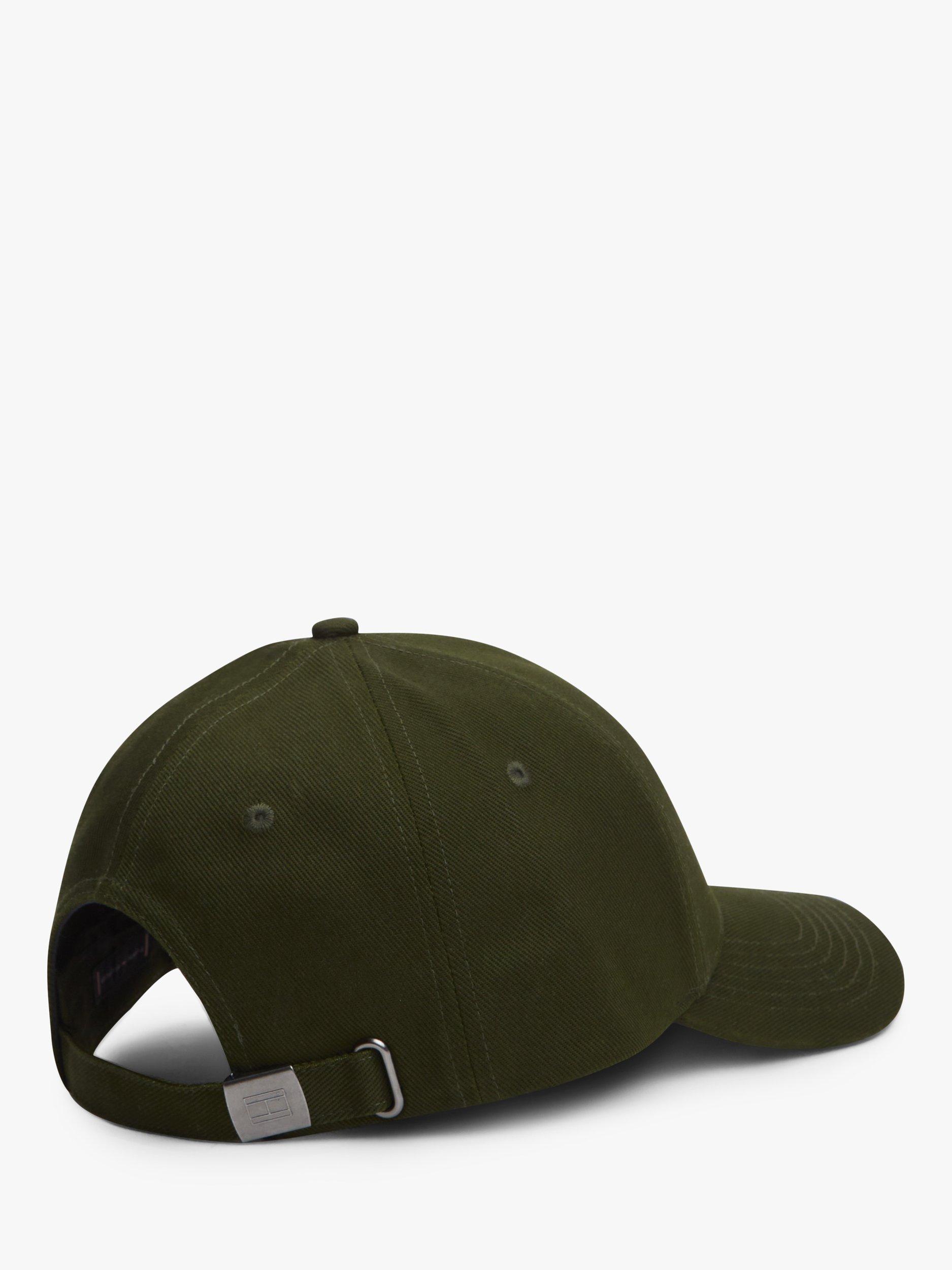 Product image 3 of 4, which shows Tommy Hilfiger Embroidered Logo Six-Panel Baseball Cap, Arctic Spruce, One Size