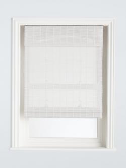 John Lewis Bamboo Cordless Blind, White