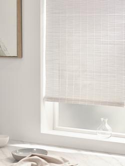 John Lewis Bamboo Cordless Blind - view 2, White