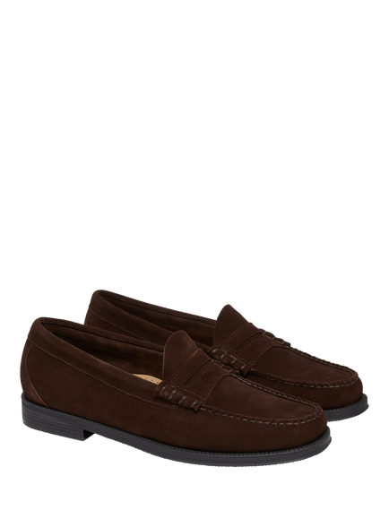 G.H.BASS Easy Weejuns Larson Penny Loafers, Chocolate - view 2, Chocolate