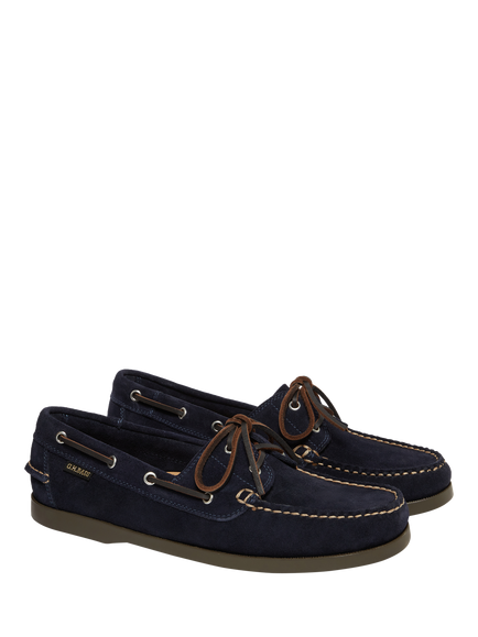 G.H.BASS Jetty II 2-Eye Boat Shoes, Navy - view 2, Navy