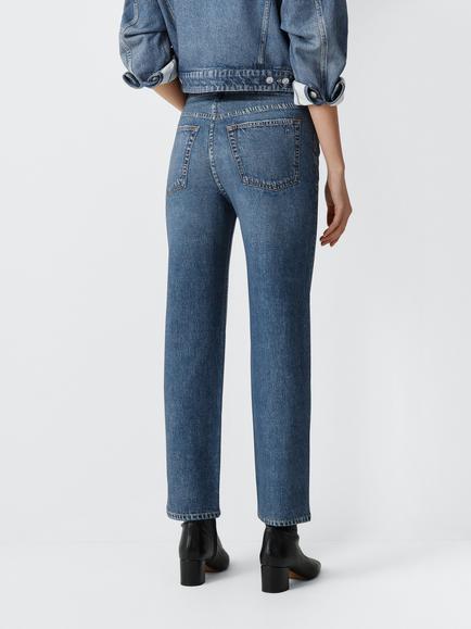 rag & bone rb Miramar Refine Knit Straight Jeans, Kimber Wash - view 2, Kimber Wash
