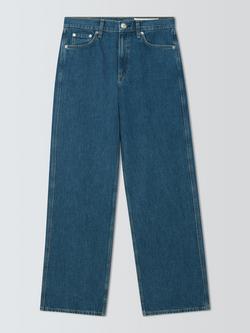 rag & bone Shea Mid Rise Straight Leg Jeans, Cornflower, Cornflower