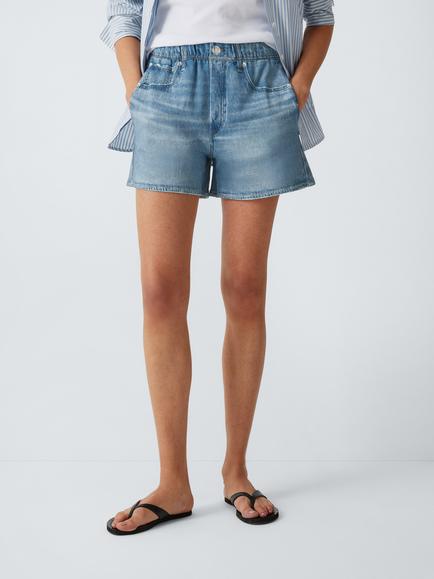 rag & bone rb Miramar Denim Shorts, Blue, Blue