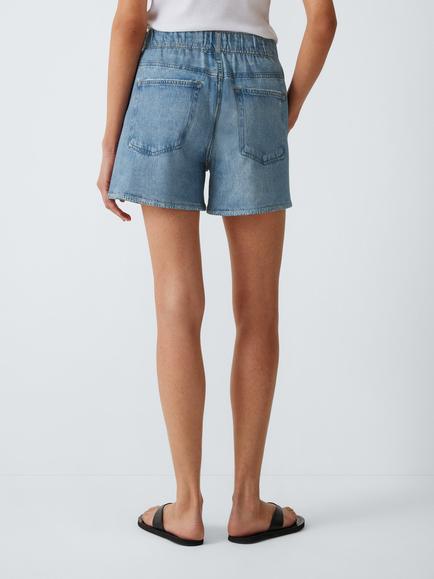 rag & bone rb Miramar Denim Shorts, Blue - view 2, Blue