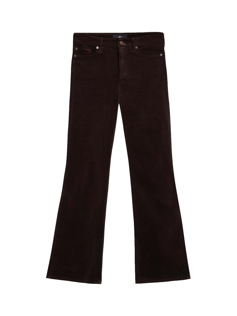 Product image 4 of 6, which shows 7 For All Mankind Leggy Bootcut Jeans, Brown, 26