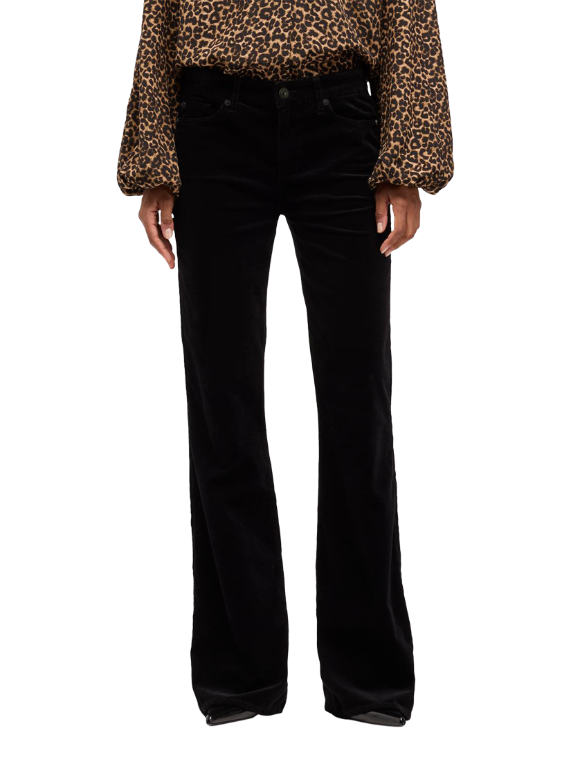 Product image 1 of 6, which shows 7 For All Mankind Leggy Bootcut Jeans, Black, 26