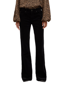 7 For All Mankind Leggy Bootcut Jeans, Black