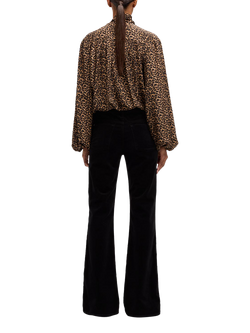 7 For All Mankind Leggy Bootcut Jeans - view 2, Black