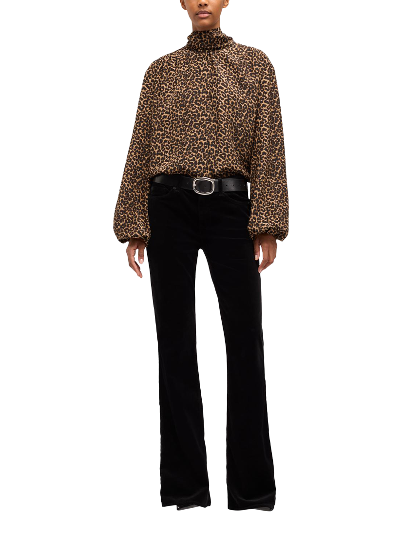 Product image 3 of 6, which shows 7 For All Mankind Leggy Bootcut Jeans, Black, 26