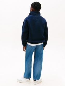 Tommy Hilfiger Kids' Heritage Flag Fleece, Dark Night Navy - view 2, Dark Night Navy