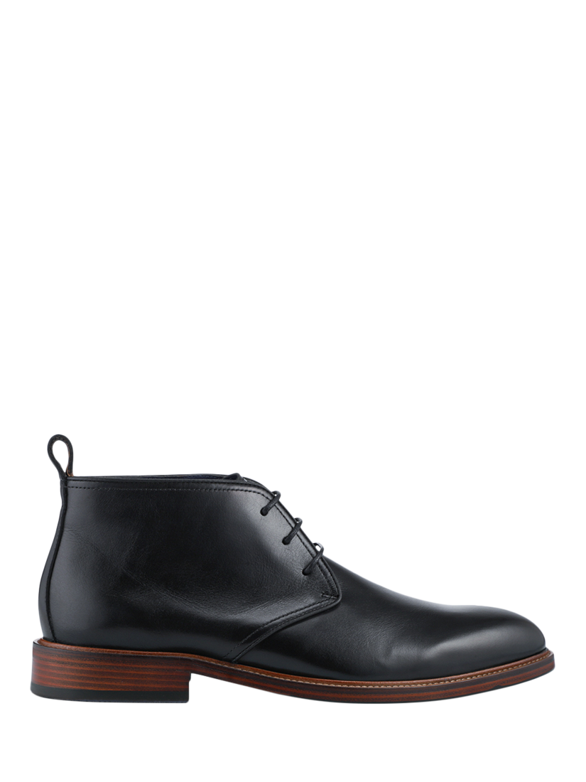 Product image 1 of 5, which shows Jones Bootmaker Fabrino Chukka Boots, Black, 6