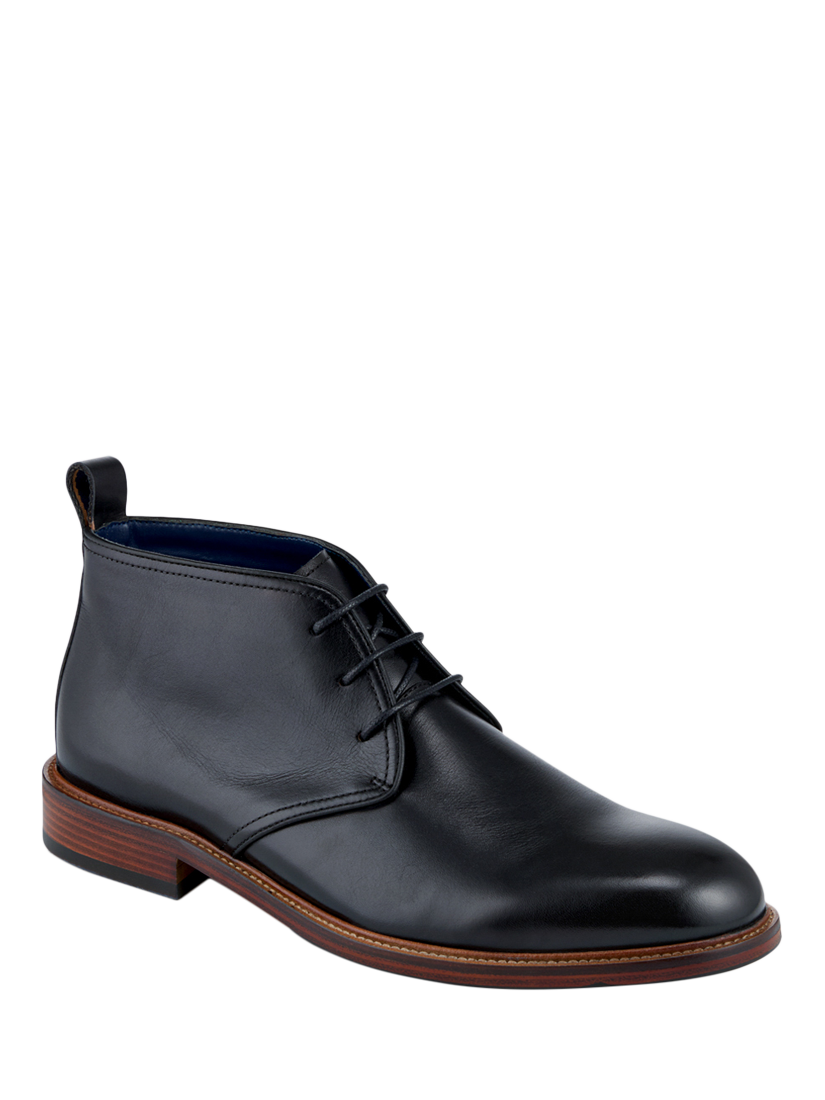 Product image 2 of 5, which shows Jones Bootmaker Fabrino Chukka Boots, Black, 6
