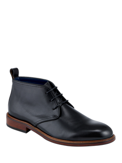 Jones Bootmaker Fabrino Chukka Boots - view 2, Black