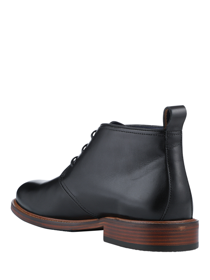 Product image 3 of 5, which shows Jones Bootmaker Fabrino Chukka Boots, Black, 6