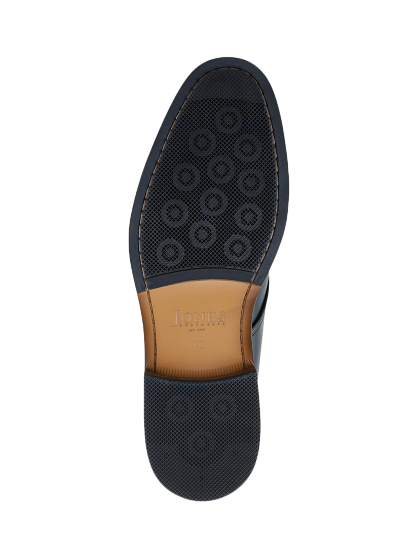 Product image 5 of 5, which shows Jones Bootmaker Fabrino Chukka Boots, Black, 6