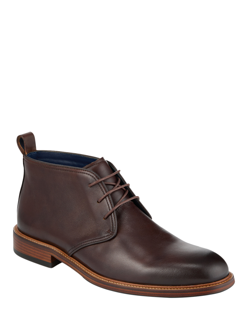 Product image 2 of 5, which shows Jones Bootmaker Fabrino Chukka Boots, Brown, 6