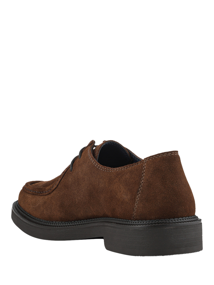 Product image 3 of 5, which shows Jones Bootmaker Karson Suede Lace-Up Shoes, Brown, 7