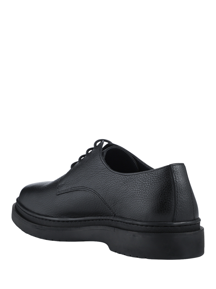 Product image 3 of 5, which shows Jones Bootmaker Jameson Leather Lace-Up Shoes, Black Grain, 6