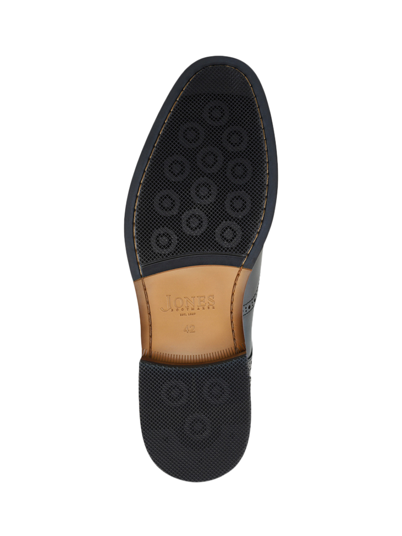 Product image 5 of 5, which shows Jones Bootmaker Maisen Leather Brogues, Black, 6