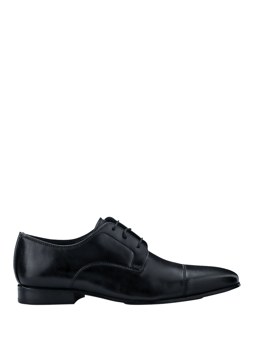Product image 1 of 5, which shows Jones Bootmaker Milligan Leather Derby Shoes, Black, 5