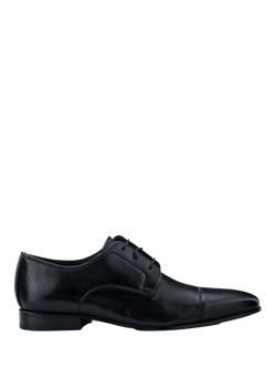 Jones Bootmaker Milligan Leather Derby Shoes, Black