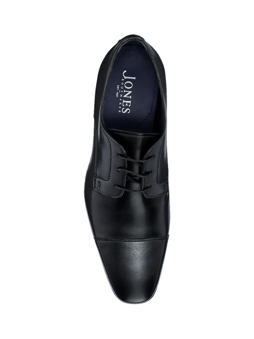 Product image 4 of 5, which shows Jones Bootmaker Milligan Leather Derby Shoes, Black, 5