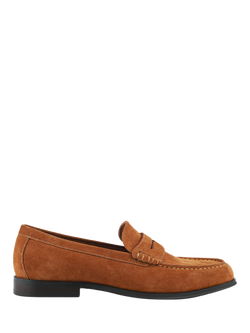 Jones Bootmaker Quadir Suede Loafers, Tan