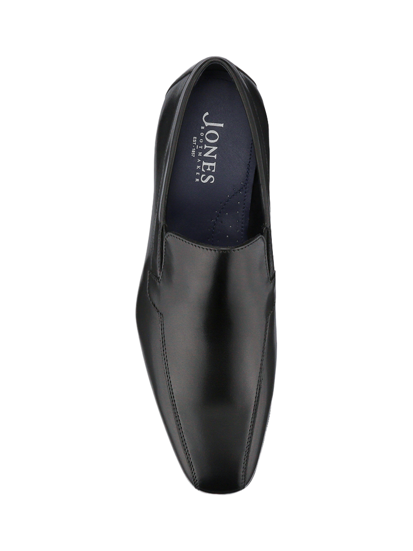 Product image 4 of 5, which shows Jones Bootmaker Ralphie Leather Slip-On Shoes, Black, 5