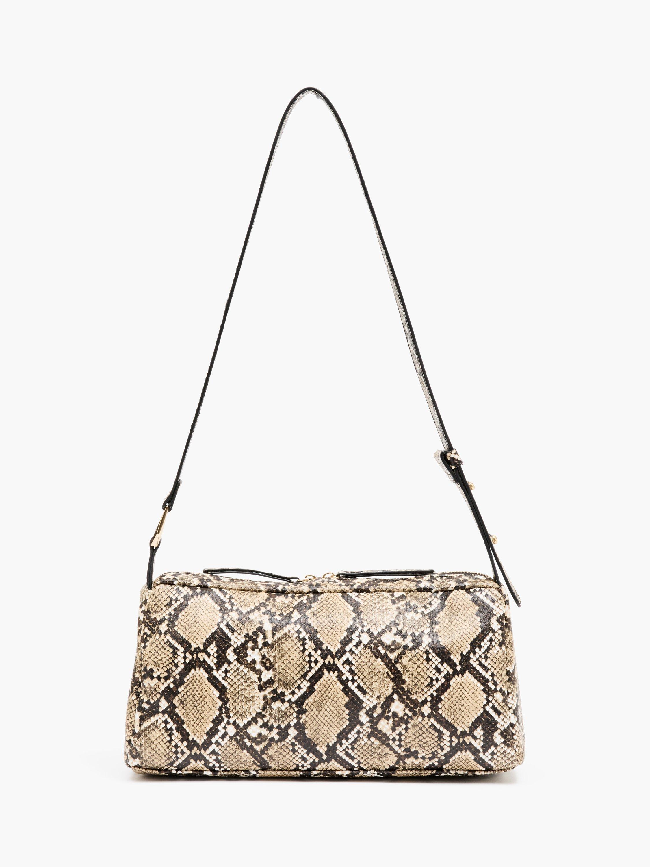 Product image 5 of 5, which shows French Connection Snake Baguette Bag, Multi, One Size