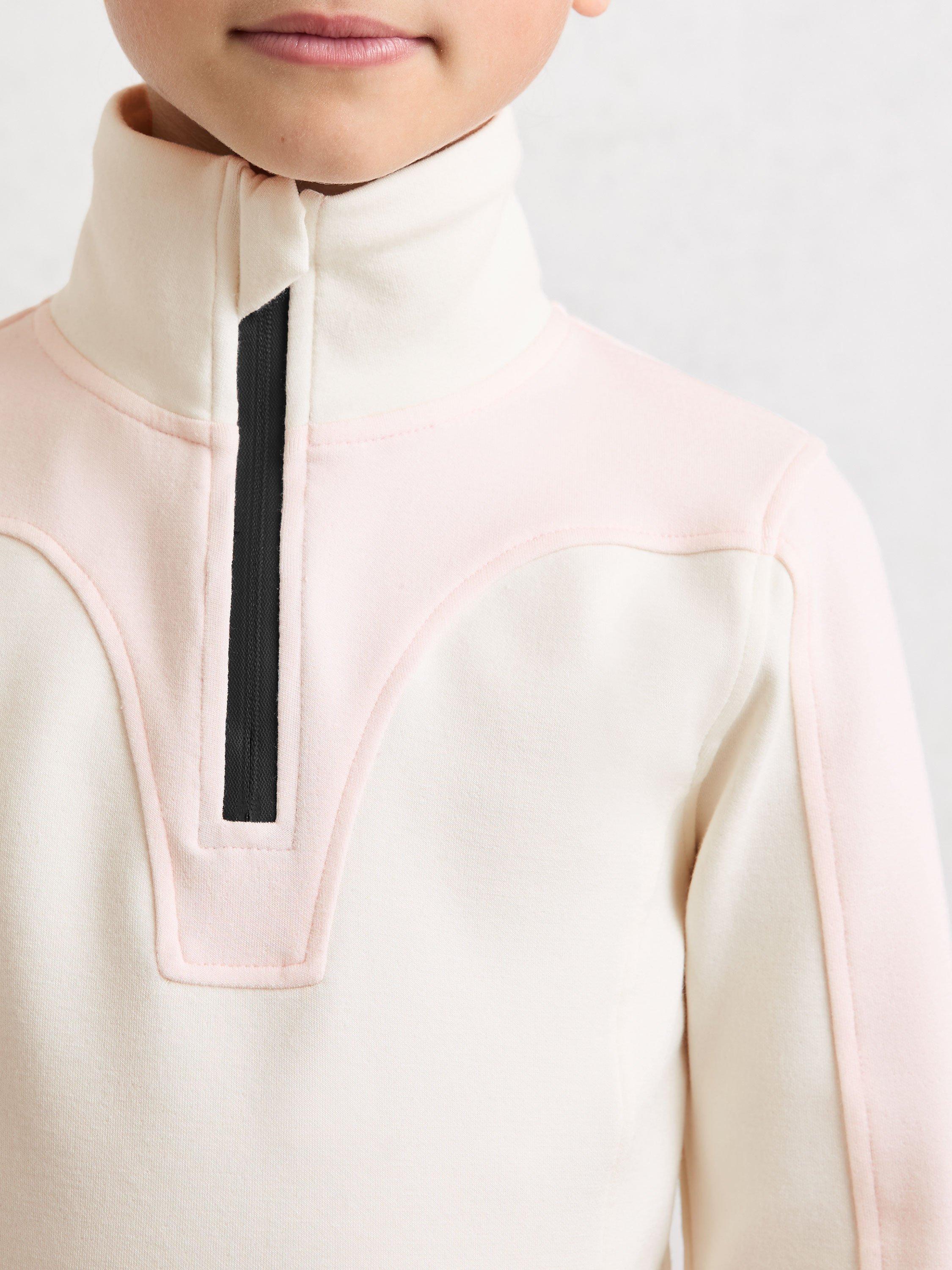 Product image 2 of 5, which shows Reiss Kids' Olivia Ski Jumper, Neutral, 5-6 years