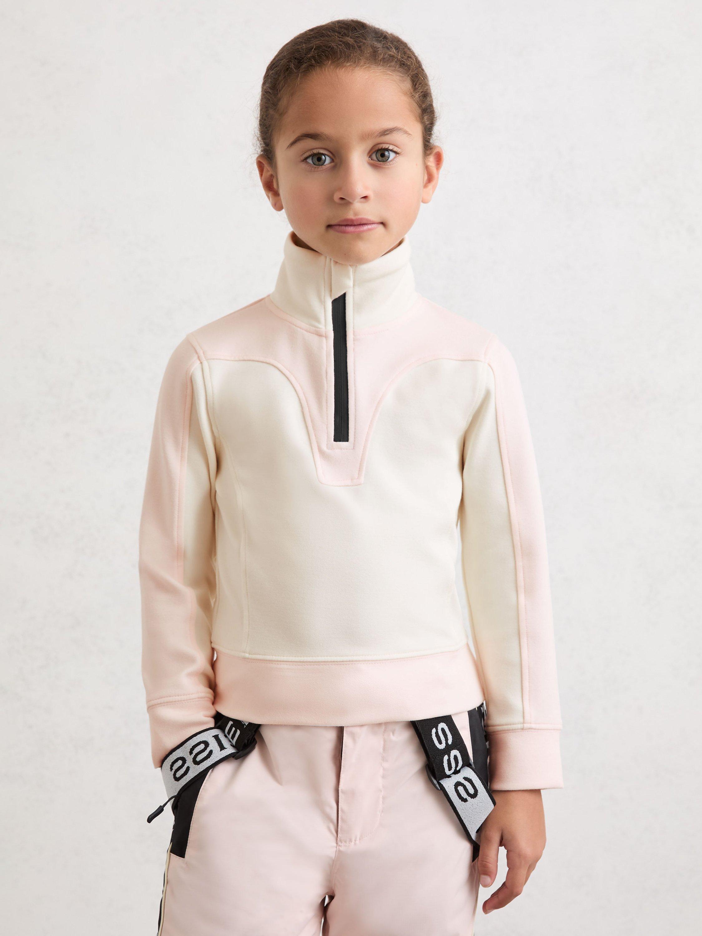 Product image 3 of 5, which shows Reiss Kids' Olivia Ski Jumper, Neutral, 5-6 years