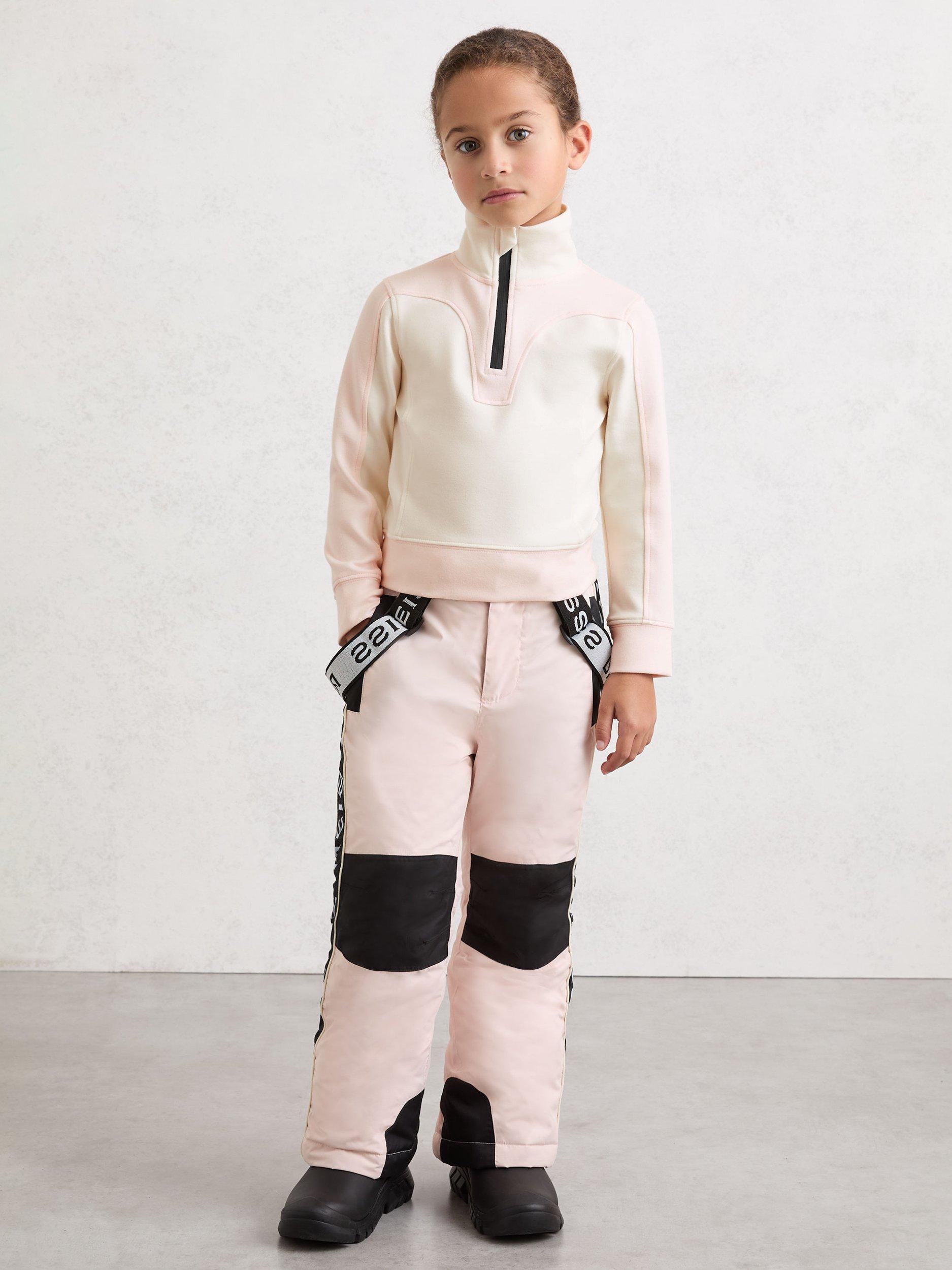 Product image 4 of 5, which shows Reiss Kids' Olivia Ski Jumper, Neutral, 5-6 years