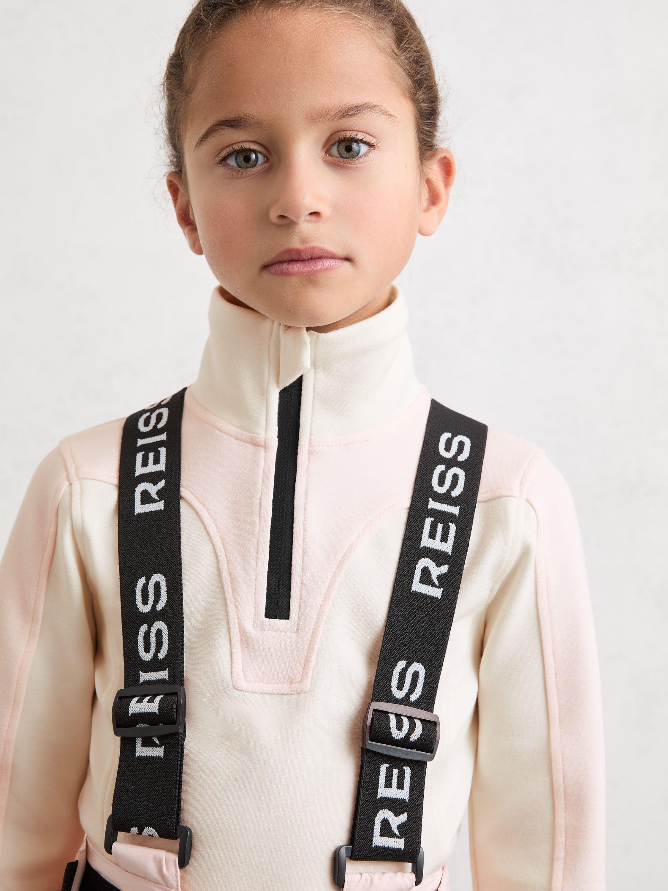 Product image 5 of 5, which shows Reiss Kids' Olivia Ski Jumper, Neutral, 5-6 years