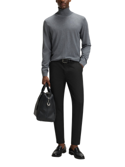 HUGO BOSS BOSS Kaiton Slim Fit Cotton Blend Chinos - view 2, Black