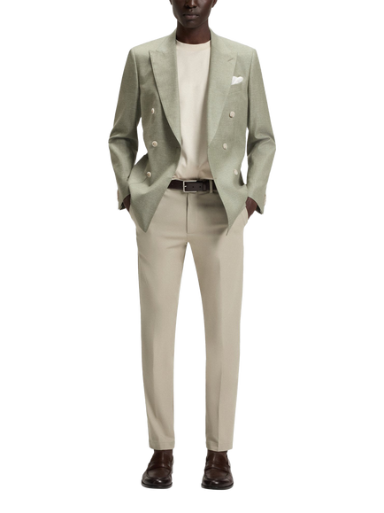 HUGO BOSS BOSS Kaiton Slim Fit Cotton Blend Chinos, Open Beige - view 2, Open Beige