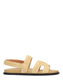 Bibi Lou Mindy Raffia Strappy Sandals, Raffia, Raffia