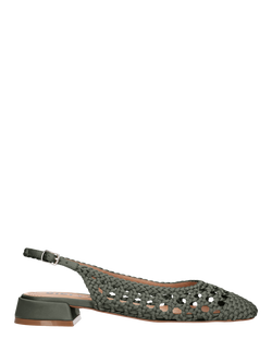 Bibi Lou Kou Mesh Slingback Court Shoes, Khaki, Khaki