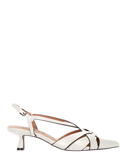 Bibi Lou Nolia Strappy Leather Heel Sandals, Off White, Off White