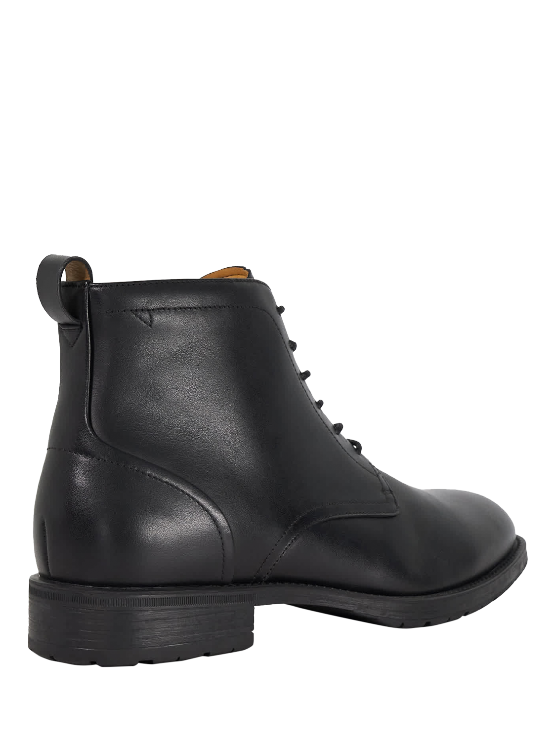Product image 4 of 6, which shows Dune London Carrsons Leather Ankle Boots, Black, EU40