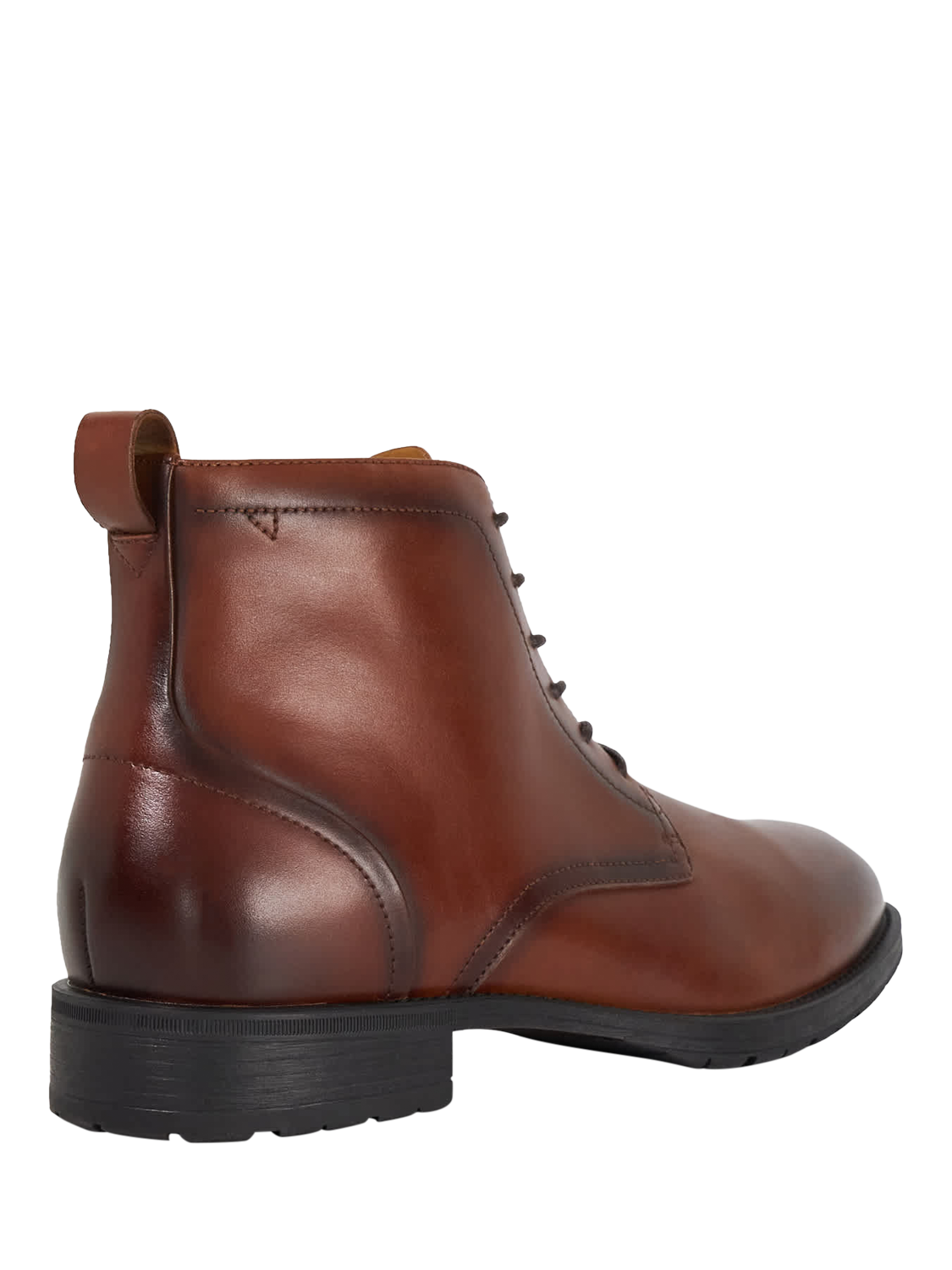 Product image 4 of 6, which shows Dune London Carrsons Leather Ankle Boots, Brown, EU42