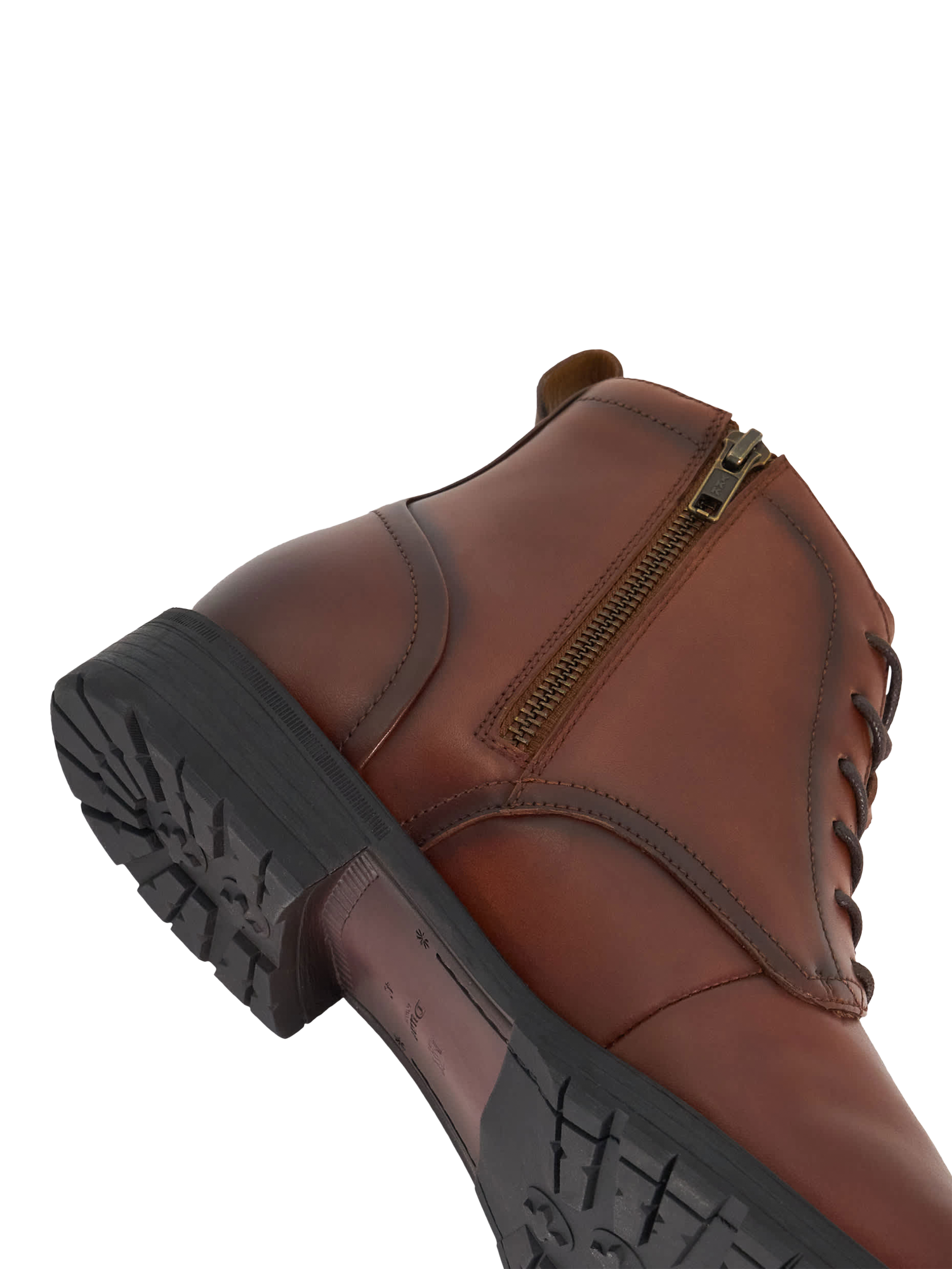 Product image 6 of 6, which shows Dune London Carrsons Leather Ankle Boots, Brown, EU42